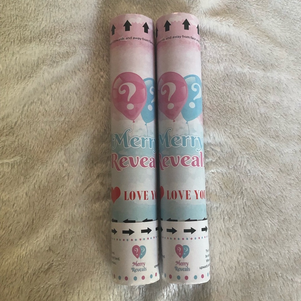 PINK Gender Reveal Cannons (powder)